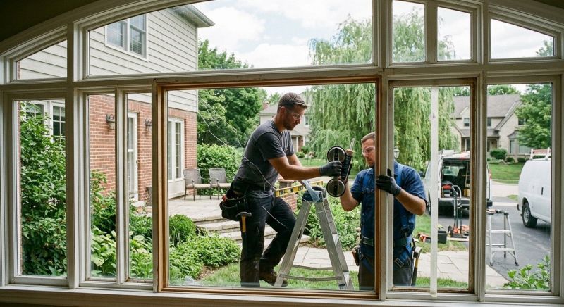 Arched Window Repair in Kansas City, KS
