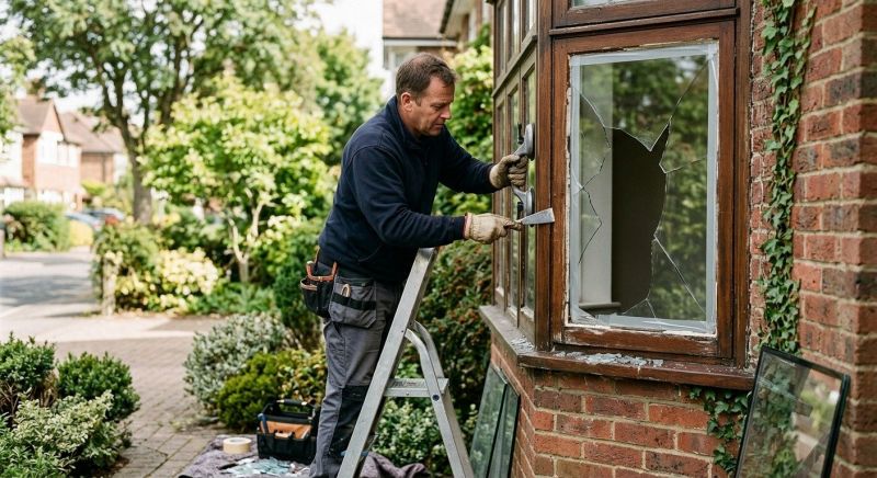 Curved Window Repair in Alpharetta, GA