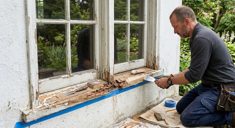 Window Sill Repair in Conroe, TX